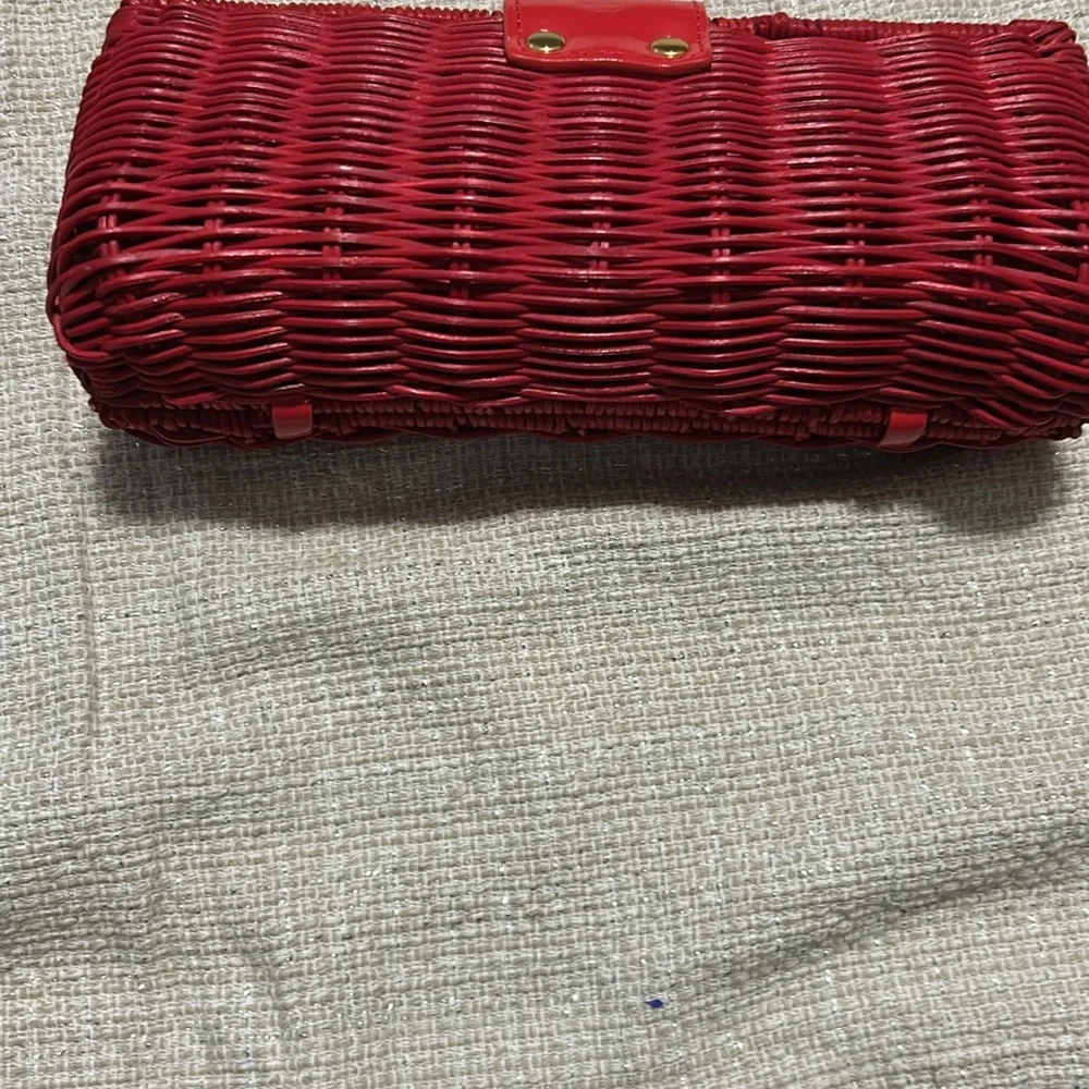 J.Crew red clutch bag - Picture 2 of 7